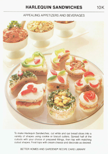 Harlequin Sandwiches 2